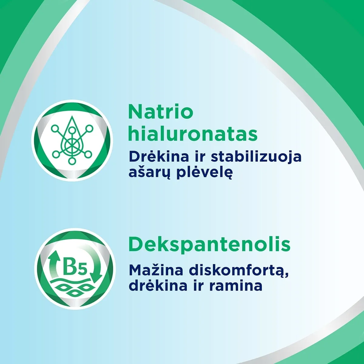 BEPANTHEN® EYE akių lašai, N.20 x 0,5ml -  4