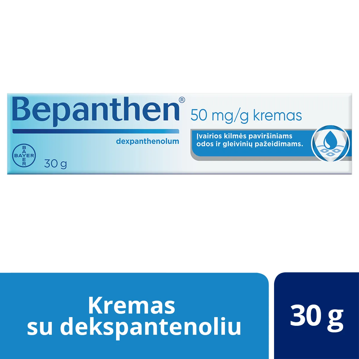 Bepanthen 50mg/g kremas 30g N1 -  2