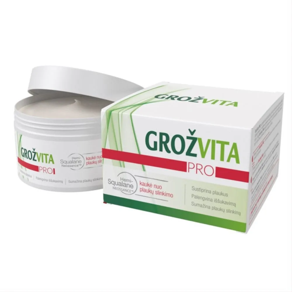 GROŽVITA PRO plaukų kaukė nuo plaukų slinkimo, 200ml -  
