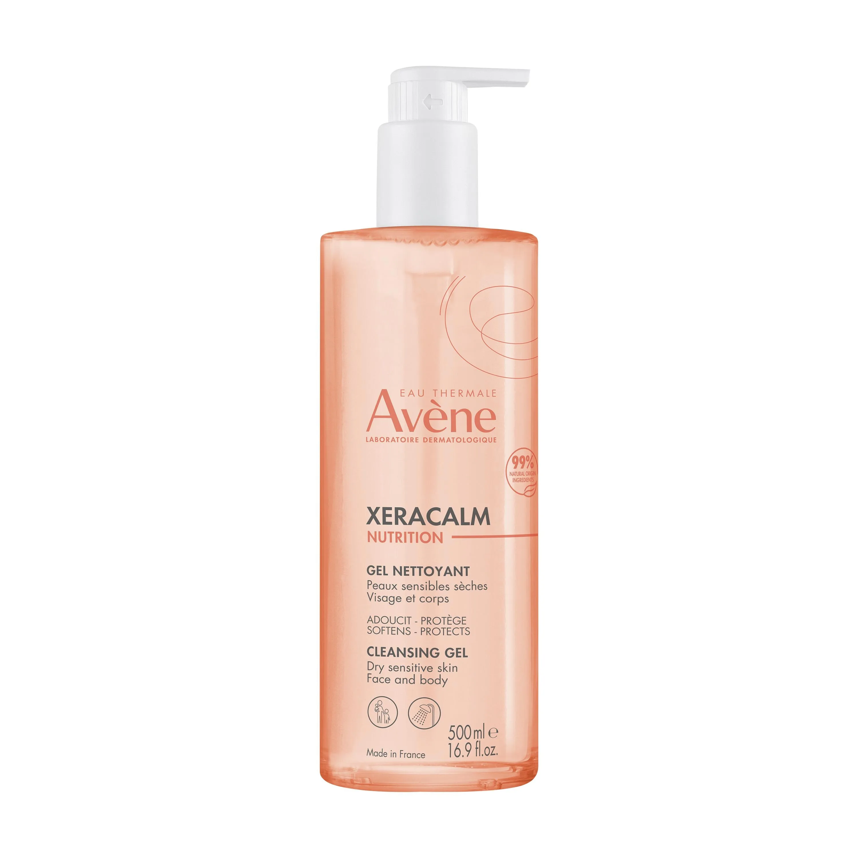 EAU THERMALE AVENE XERACALM NUTRITION prausiklis veidui ir kūnui -  