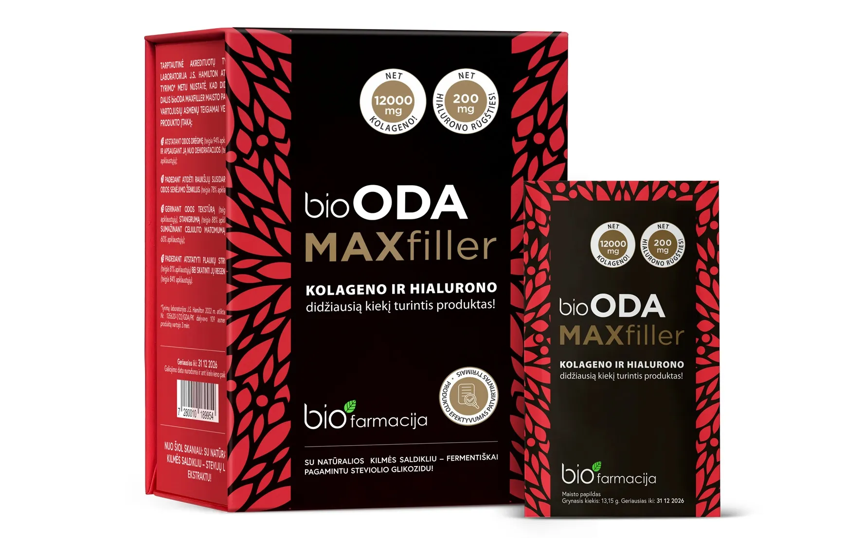 BIOODA MAXFILLER, Milteliai geriamajam tirpalui, N28 -  