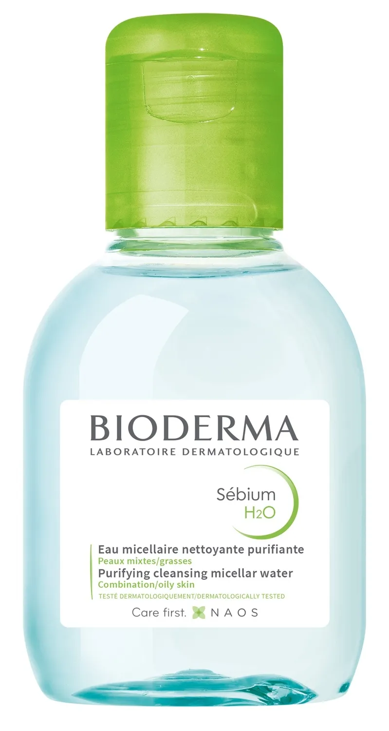 BIODERMA micelinis valomasis vanduo SEBIUM H2O, 100ml -  