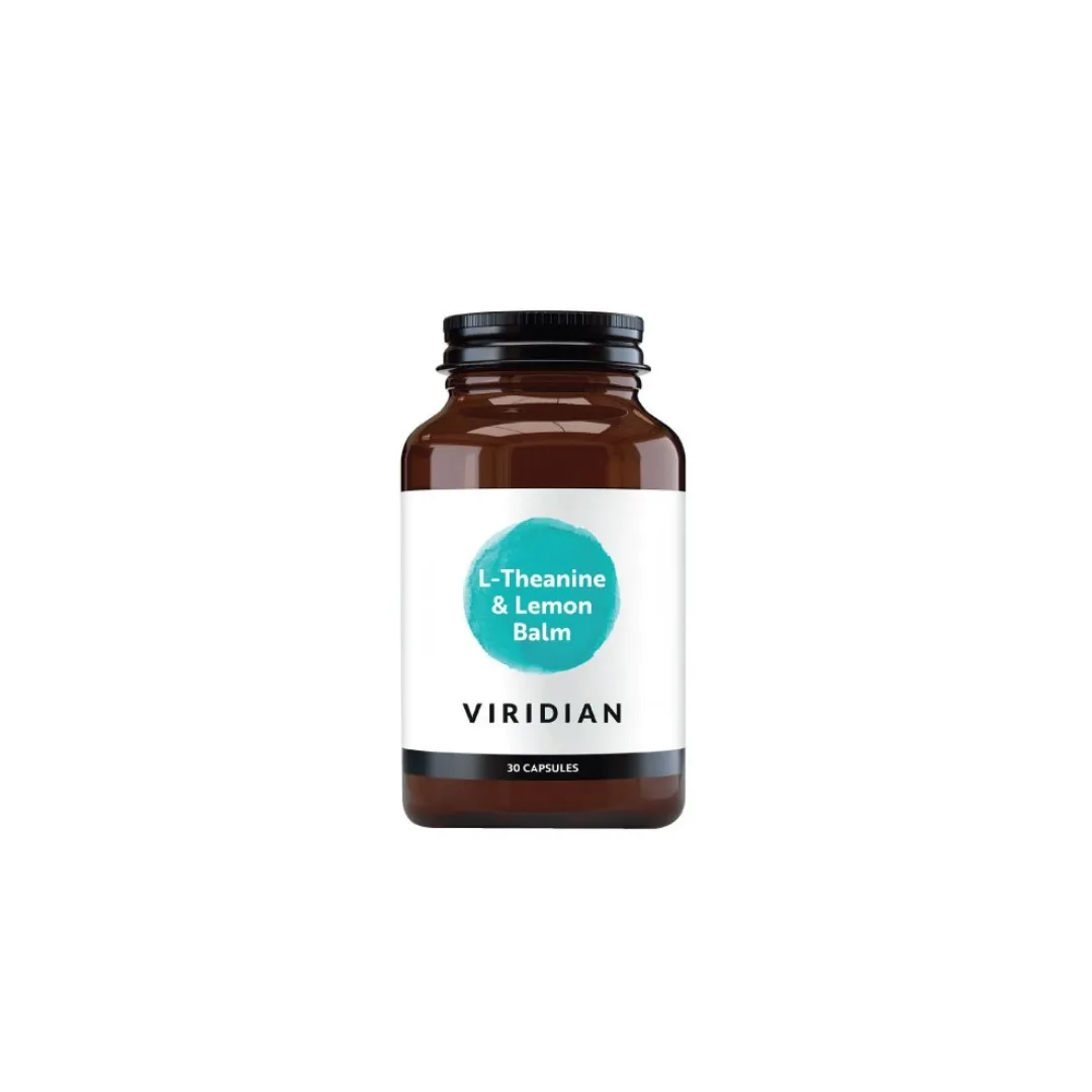 VIRIDIAN L-THEANINE & LEMON BALM, N30 -  