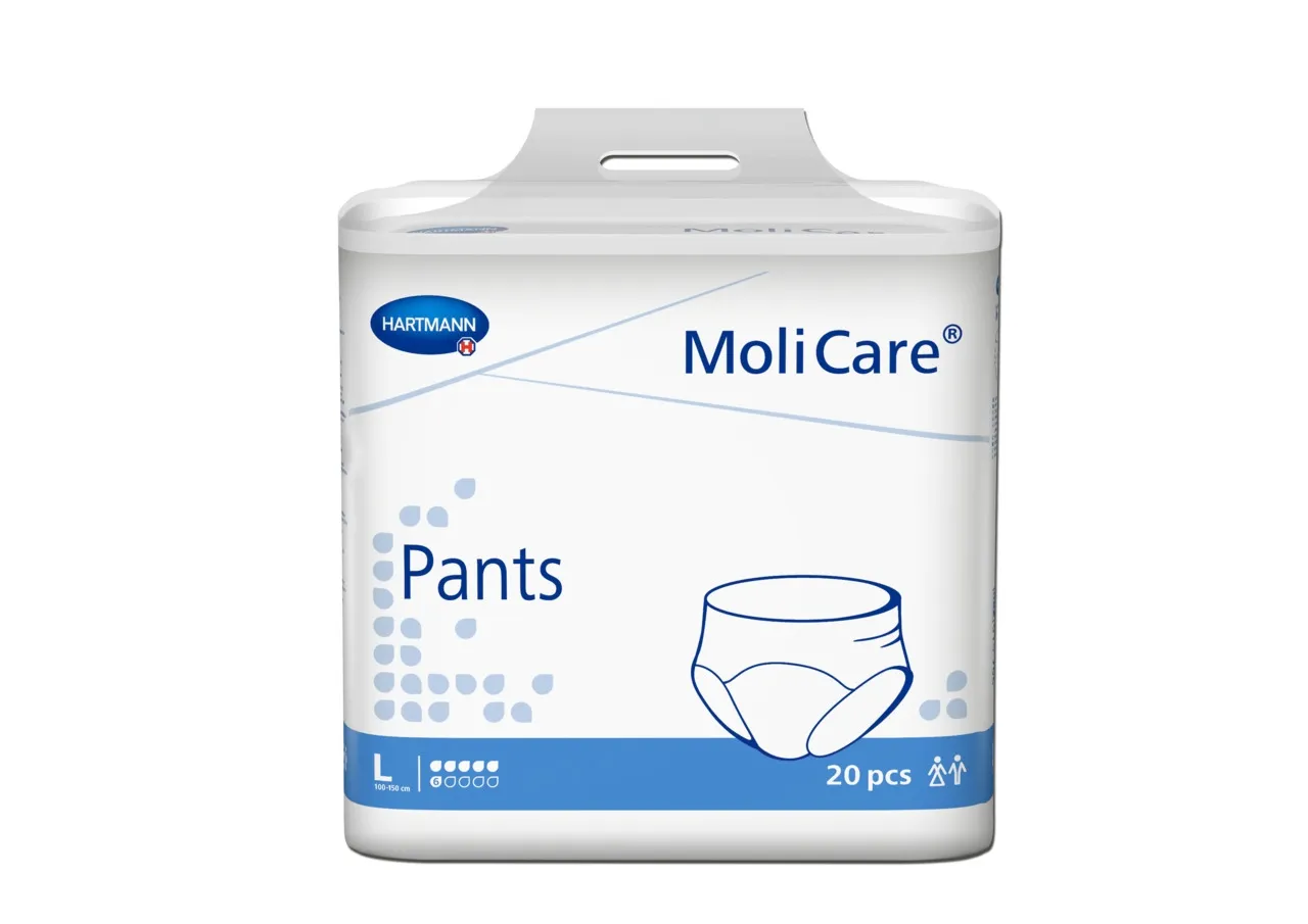 MOLICARE PANTS sauskelnės-kelnaitės , 6 lašai, L, 20 vnt. -  2