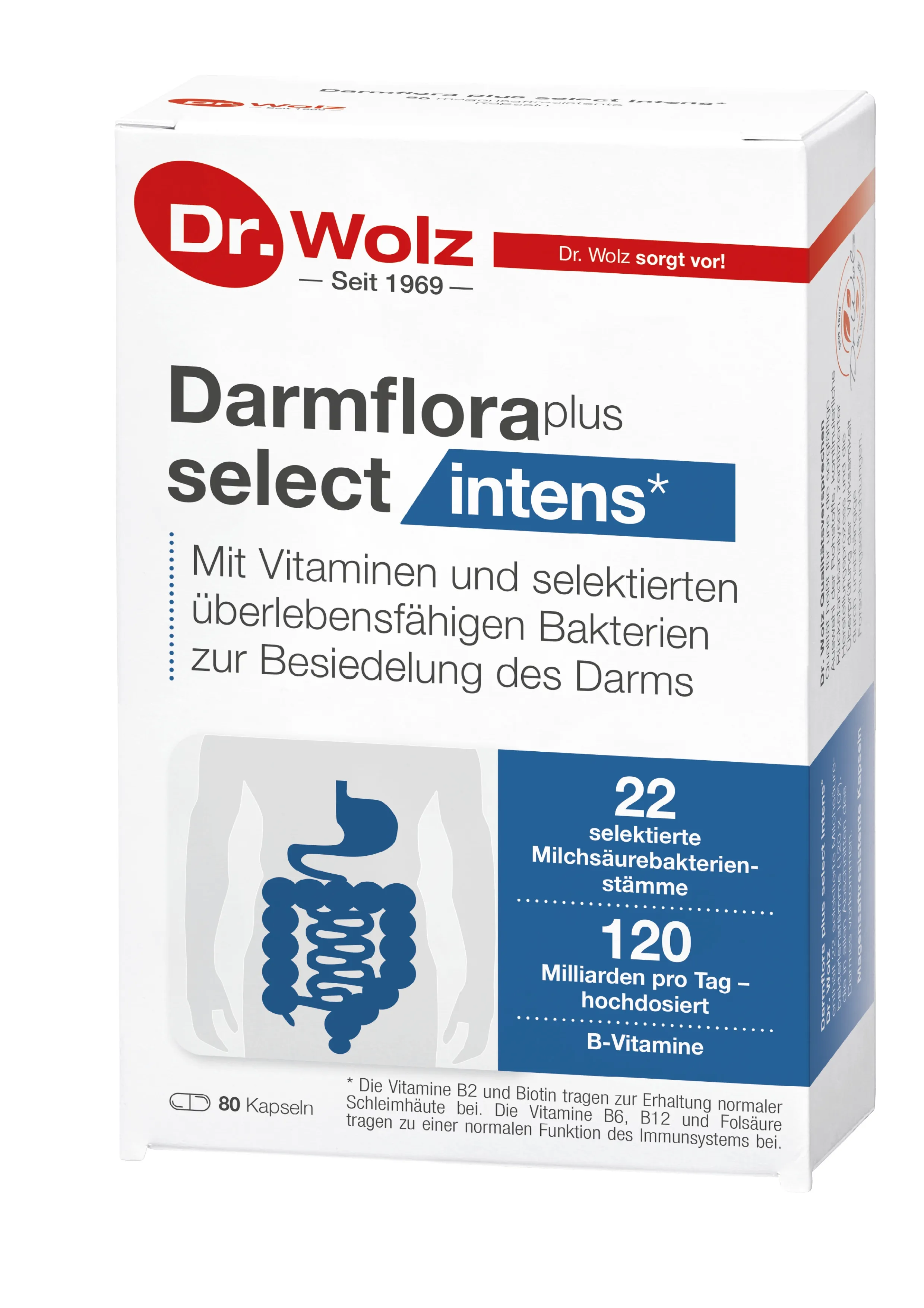 Dr. Wolz Darmflora plus select intens N80 -  