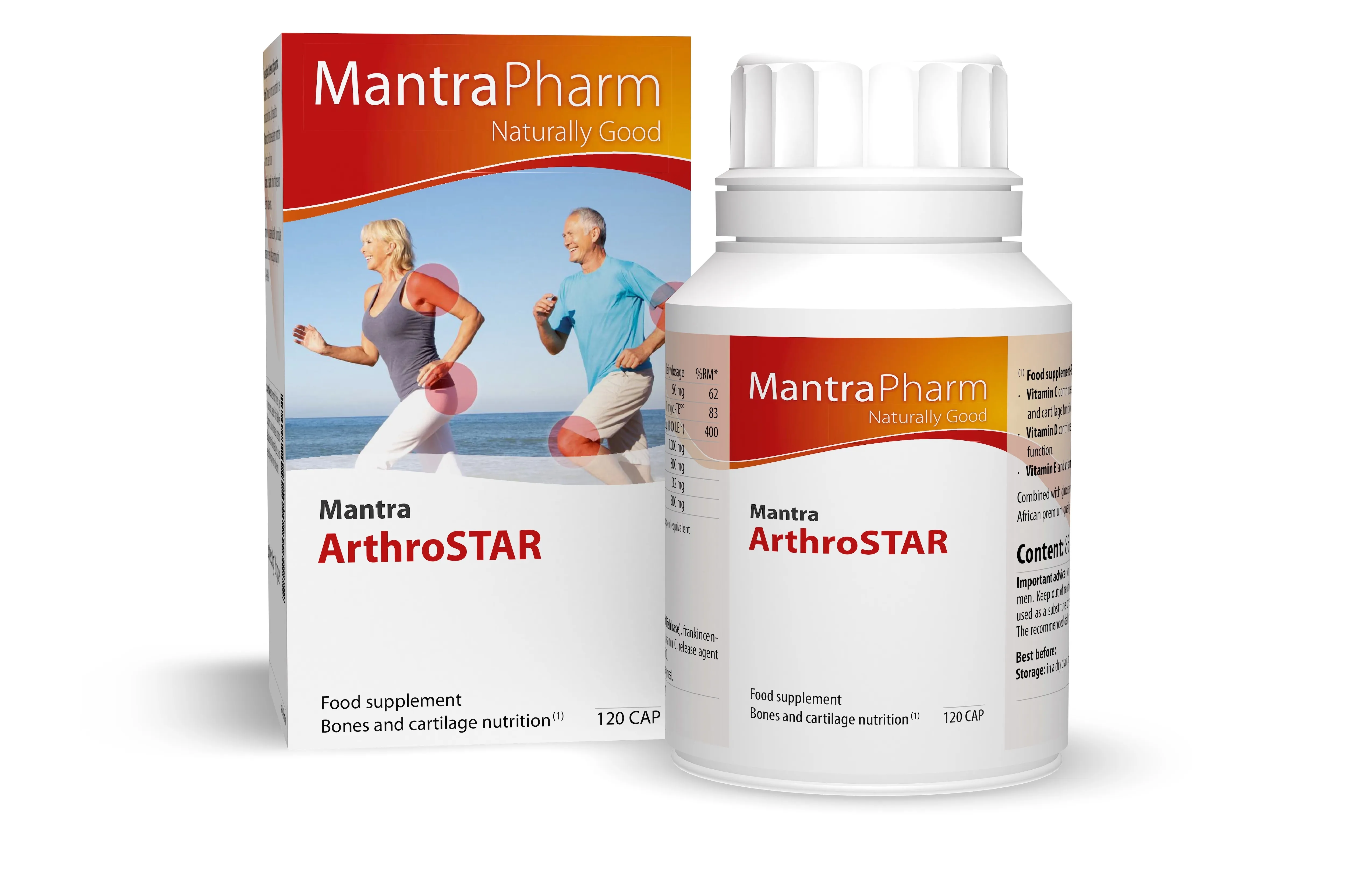 MANTRA ARTHROSTAR. LADANAS SĄNARIAMS, 120 kapsulių -  