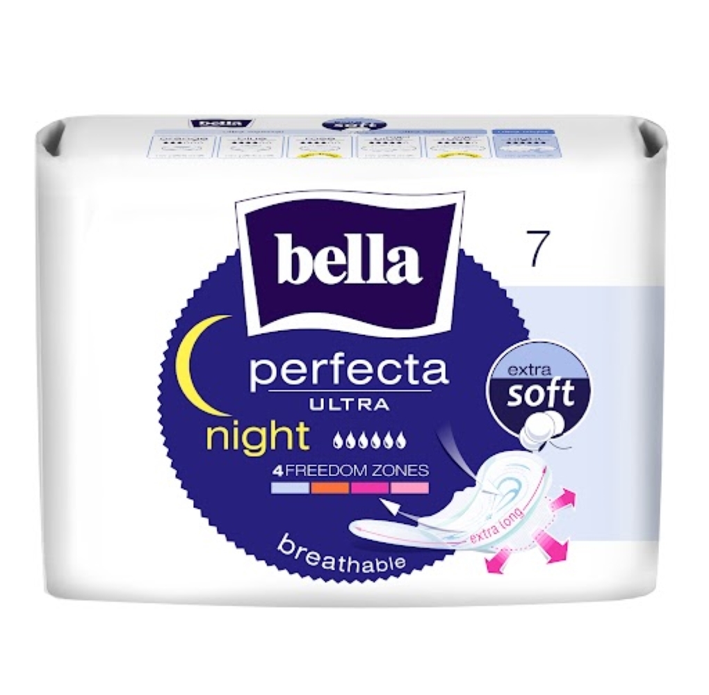 BELLA Perfecta Ultra Night Soft hig.p., N7 -  