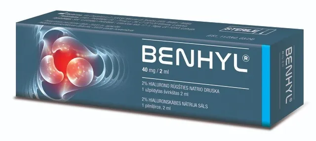 BENHYL 20mg/ml injekcinis tirpalas -  1