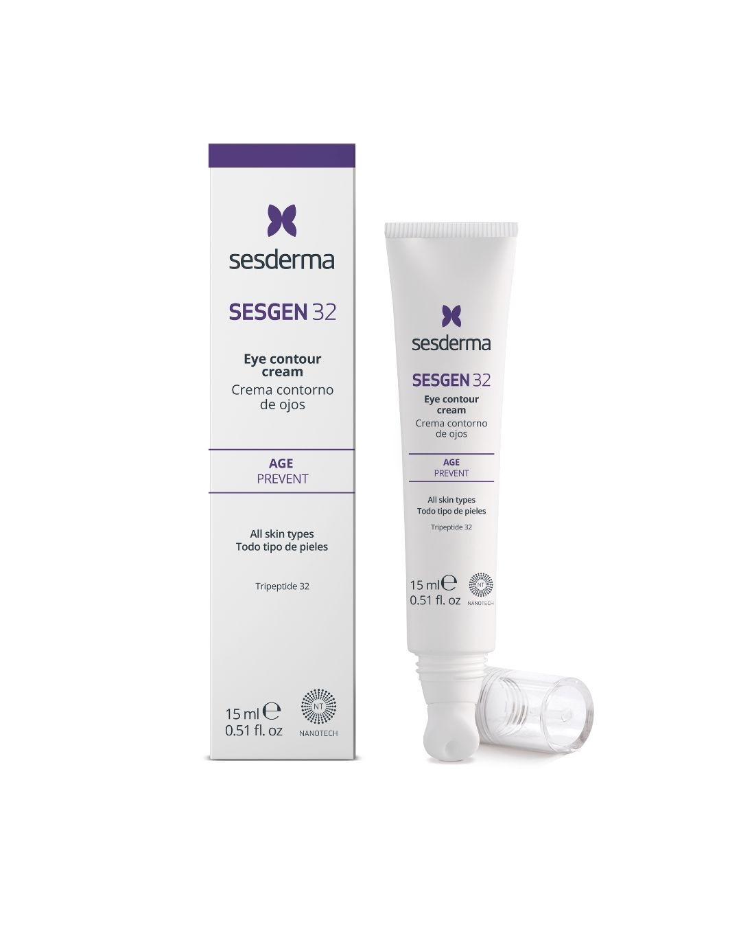 SESDERMA akių kontūro kremas SESGEN 32, 15ml -  