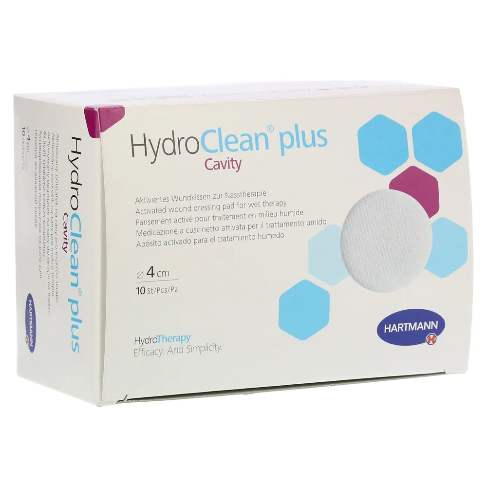 HARTMANN drėgnas tvarstis HYDROCLEAN PLUS CAVITY 4 cm, N10 -  