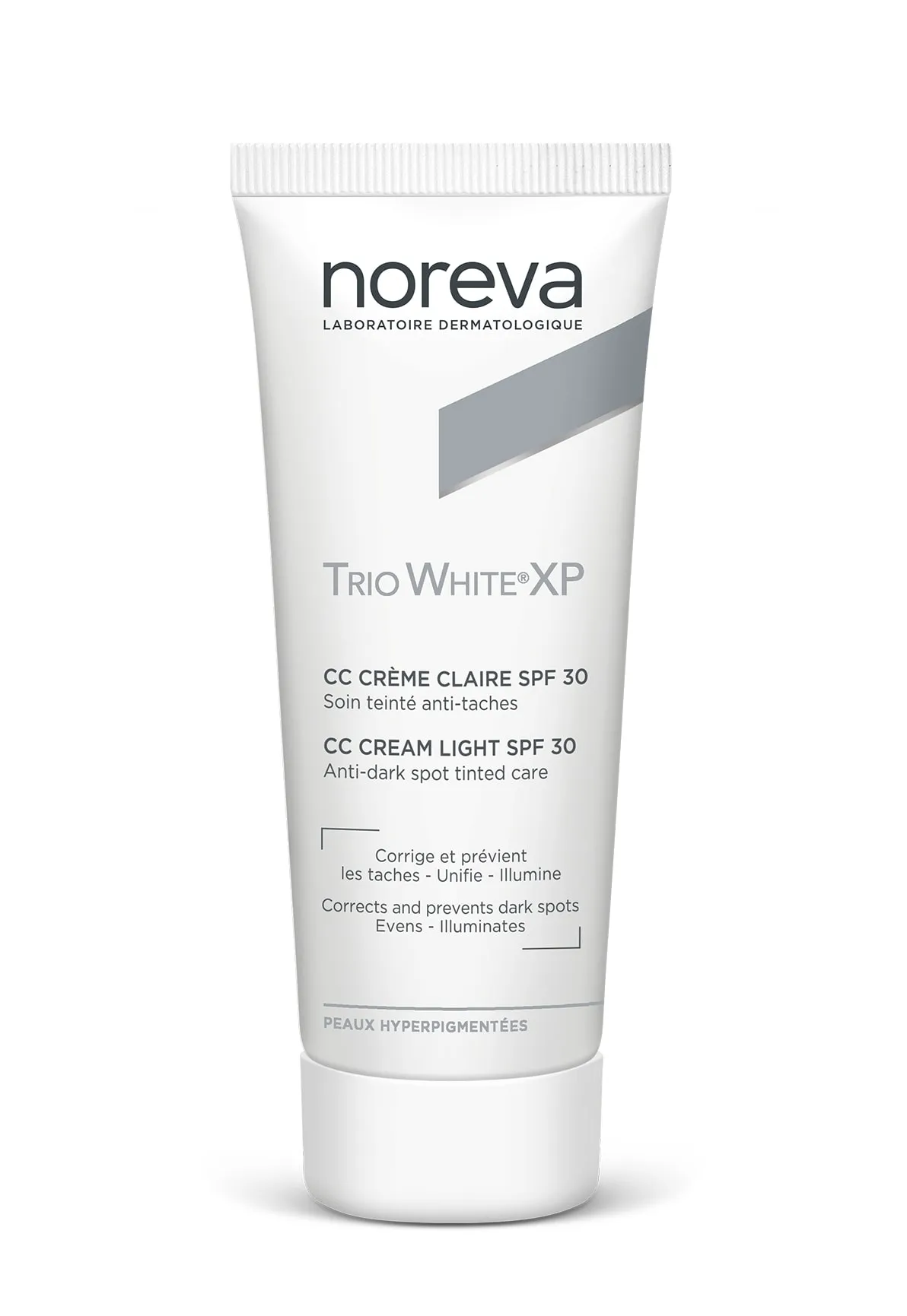 NOREVA pigmentines dėmes šalinantis toninis kremas TRIO WHITE XP, 40ml -  