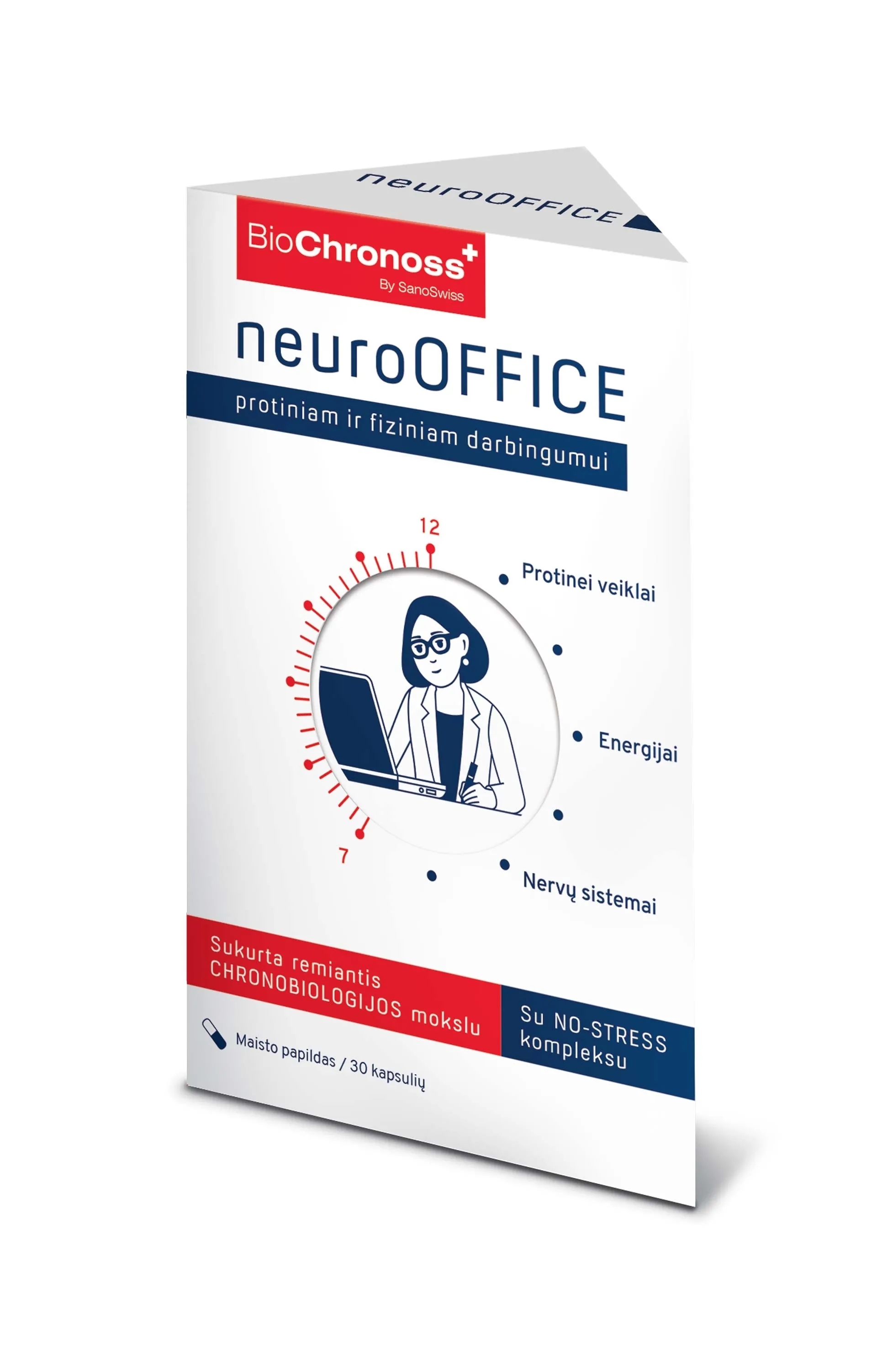 BioChronoss neuroOFFICE kapsulės N30 -  