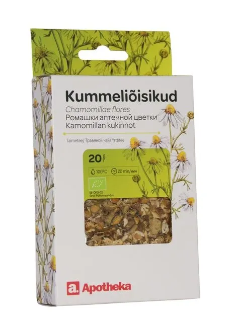 APOTHEKA vaistažolių arbata VAISTINIŲ RAMUNĖLIŲ ŽIEDAI, 20g -  2