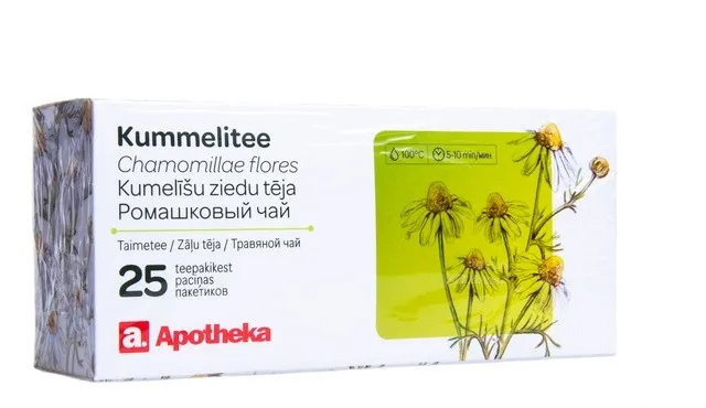 APOTHEKA vaistažolių arbata RAMUNĖLIŲ ŽIEDAI, 1g x N25 -  2