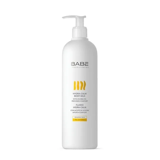 BABÉ drėkinamasis pienelis jautriai kūno odai BODY HYDRA-CALM, 500ml -  2