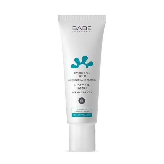 BABÉ drėkinamasis kremas FACIAL HYDRO 24H LIGHT SPF 20, 50ml -  2