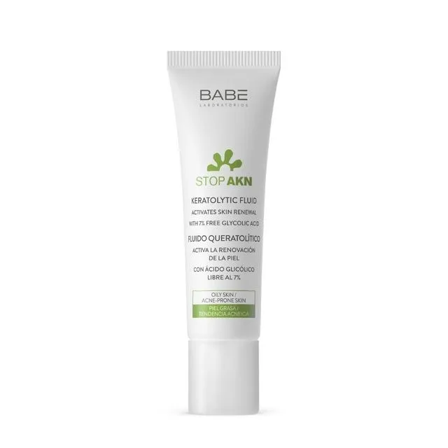 BABÉ naktinis atkuriamasis keratolitinis fluidas STOP AKN, 30ml -  2
