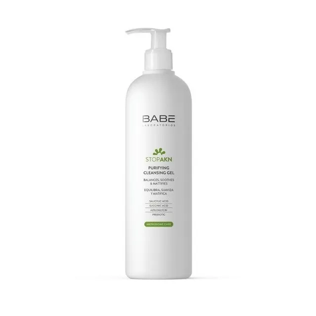 BABÉ valomasis prausimosi gelis STOP AKN, 400ml -  2