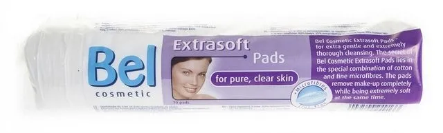 BEL kosmetiniai vatos diskeliai COSMETIC EXTRASOFT PADS, N70 -  2