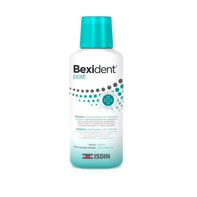 BEXIDENT burnos skal. skystis su 0.2% chlorheksidino POST, 250ml -  2