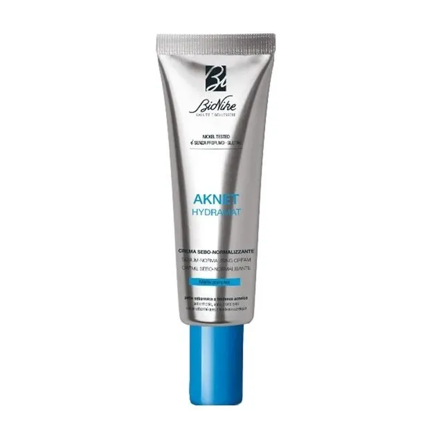 BioNike drėkinamasis veido kremas riebiai odai AKNET HYDRAMAT, 40 ml -  2