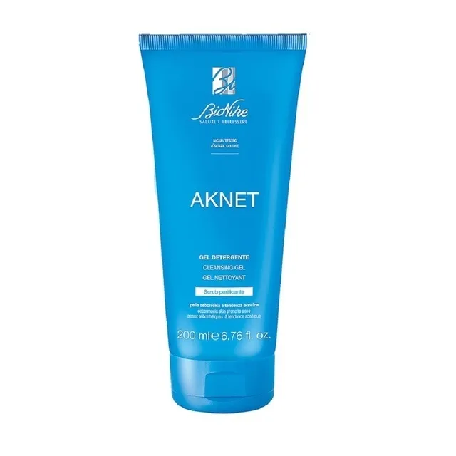 BioNike šveičiamasis prausiklis riebiai odai AKNET, 200 ml -  2