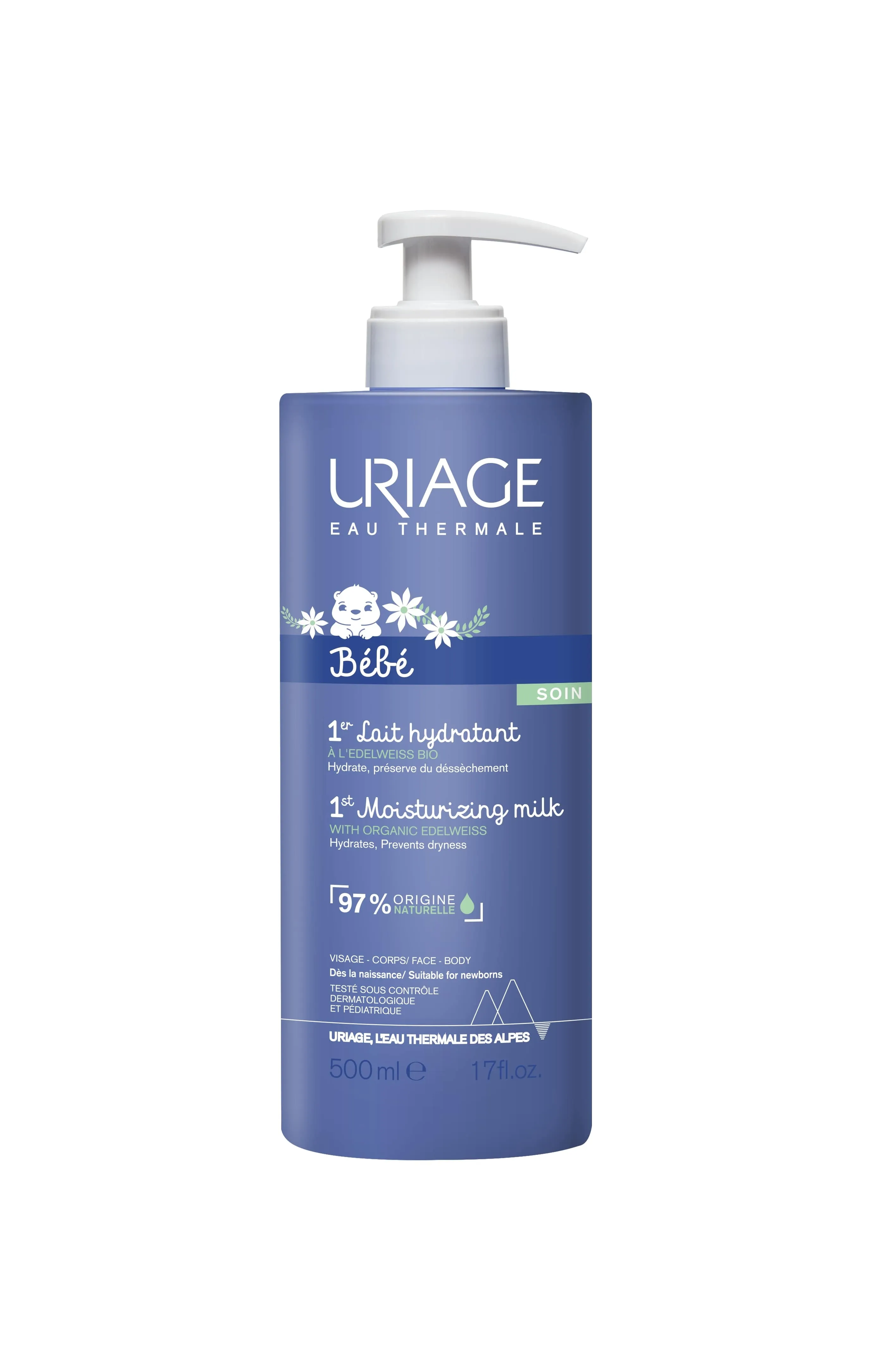 URIAGE drėkinamasis pienelis BABY 1ER, 500ml -  