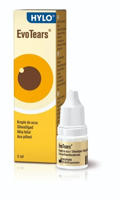 EVOTEARS akių lašai, 3ml -  1