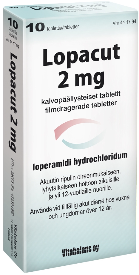 Lopacut 2mg tab.N10 -  