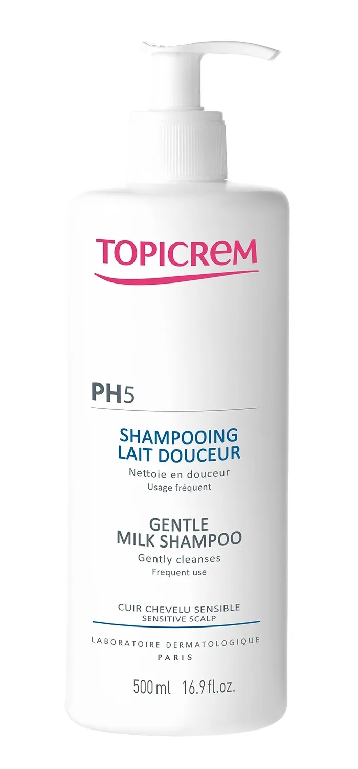 TOPICREM švelnus kreminis šampūnas PH5, 500ml -  