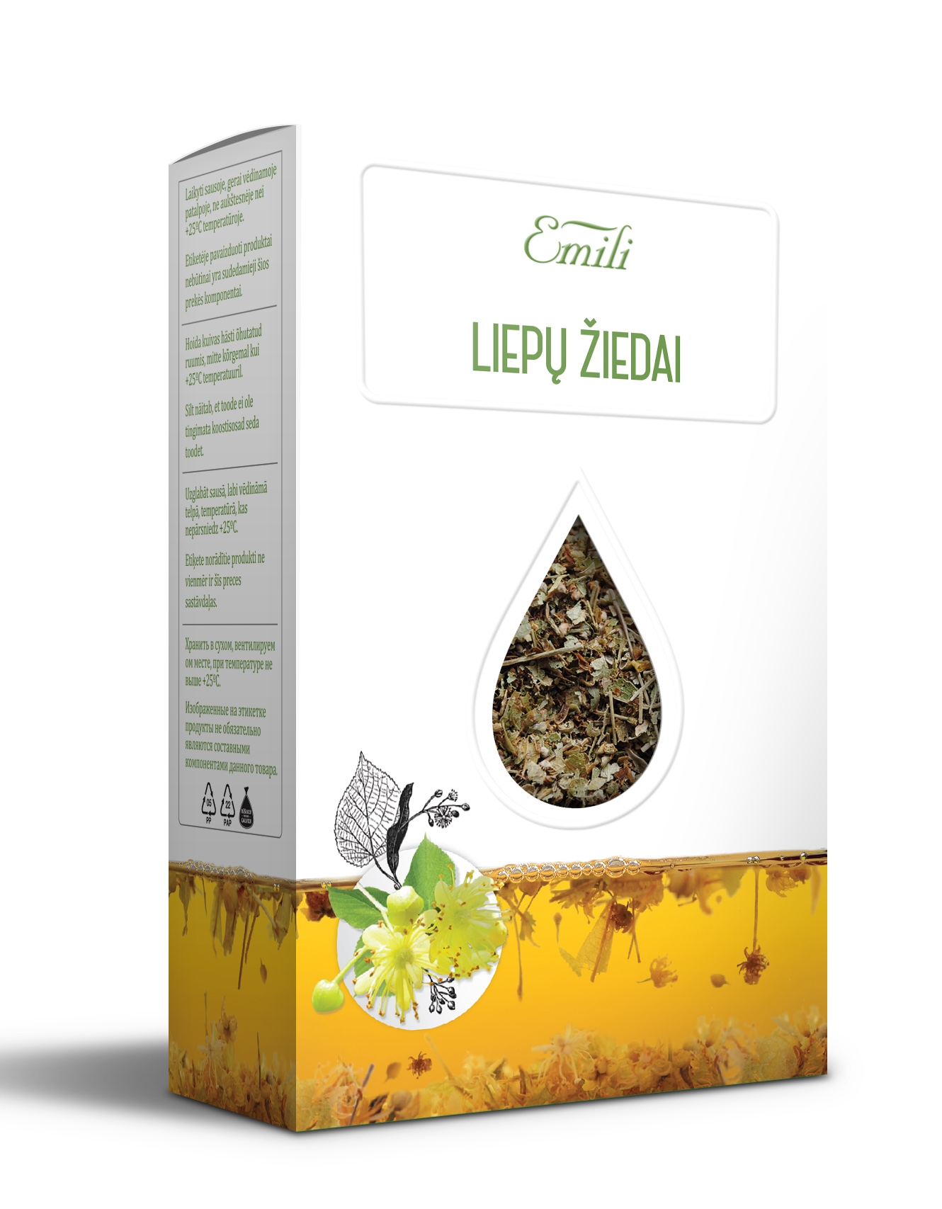 EMILI liepų žiedai, 20g -  