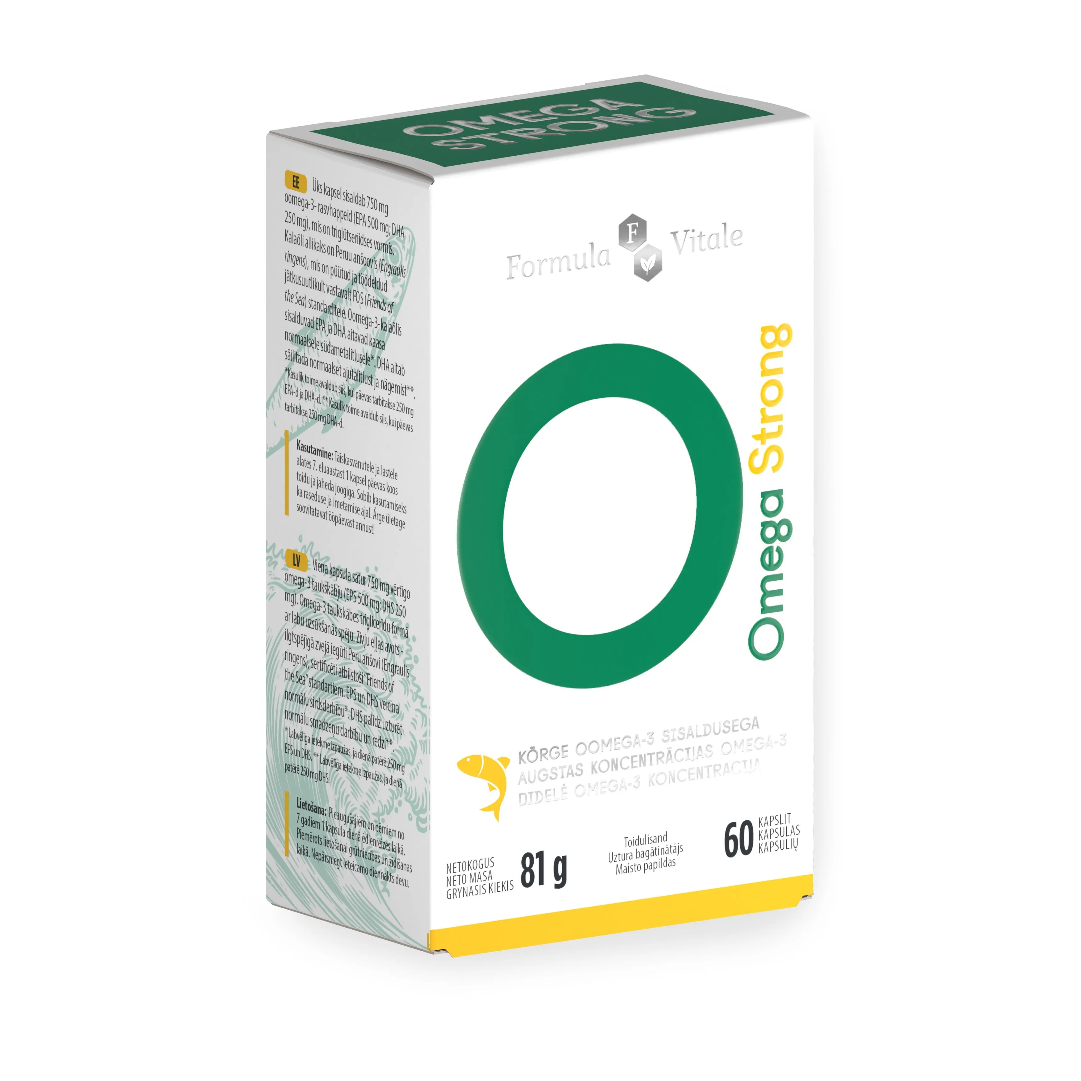Formula Vitale OMEGA STRONG kaps., N60 -  