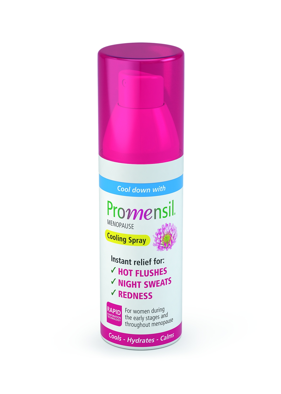 PROMENSIL vėsinantis purškalas MENOPAUSE COOLING SPRAY, 75ml -  
