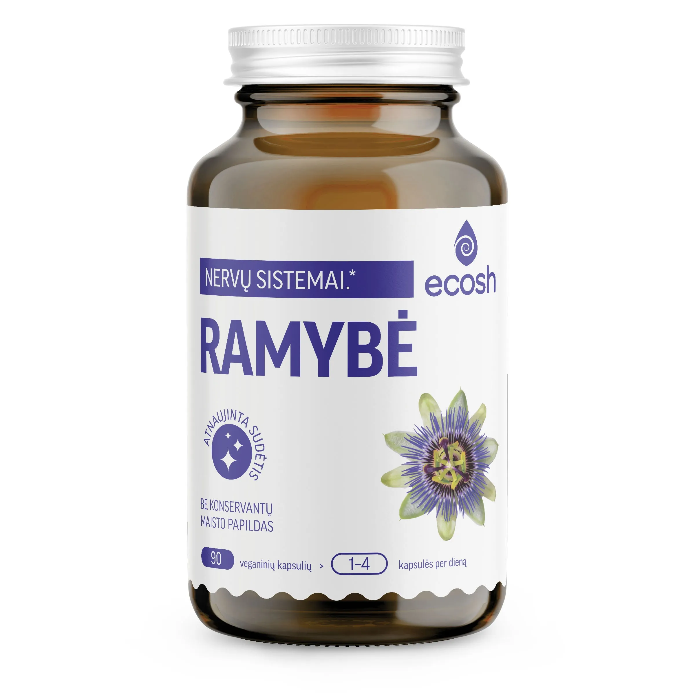 ECOSH Ramybė, 90 kapsulių -  
