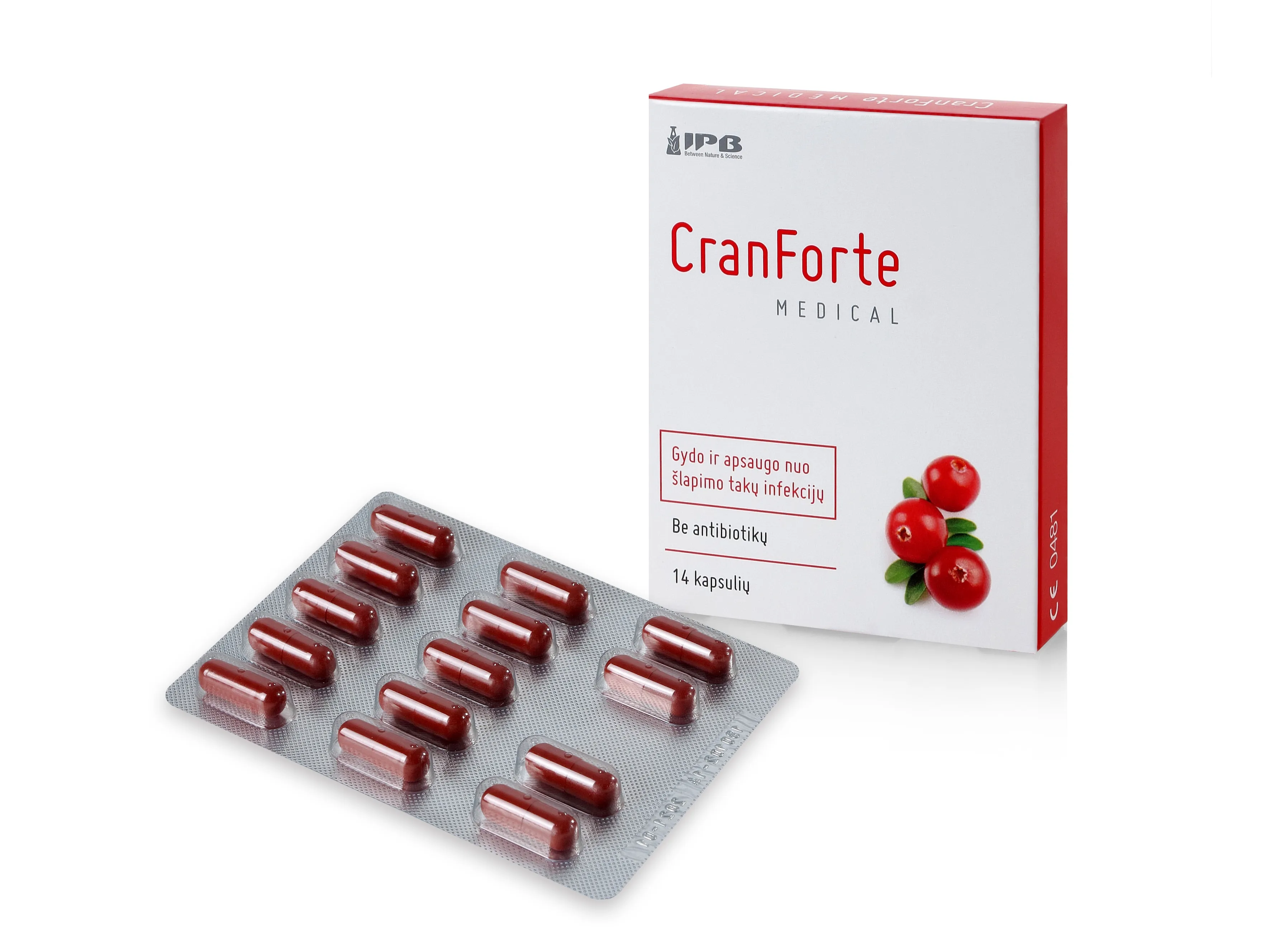CRANFORTE kapsulės MEDICAL, N14 -  