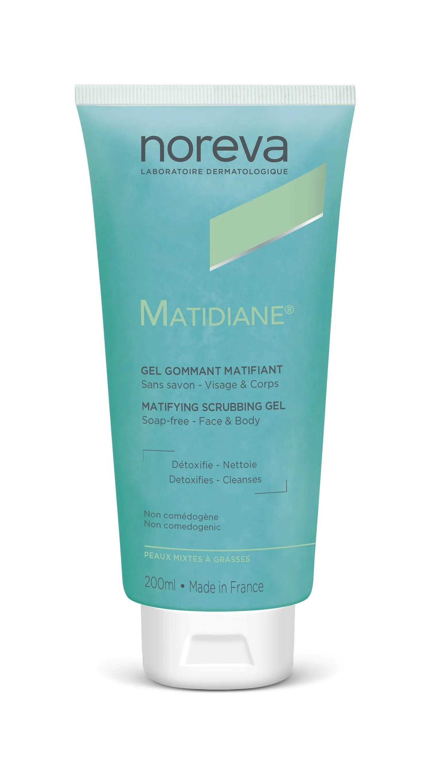 NOREVA prausiamasis poras valantis gelis MATIDIANE, 200ml -  