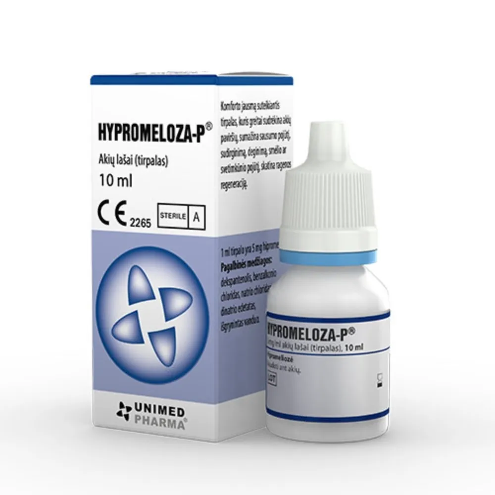 HYPROMELOZA-P® akių lašai 10 ml -  