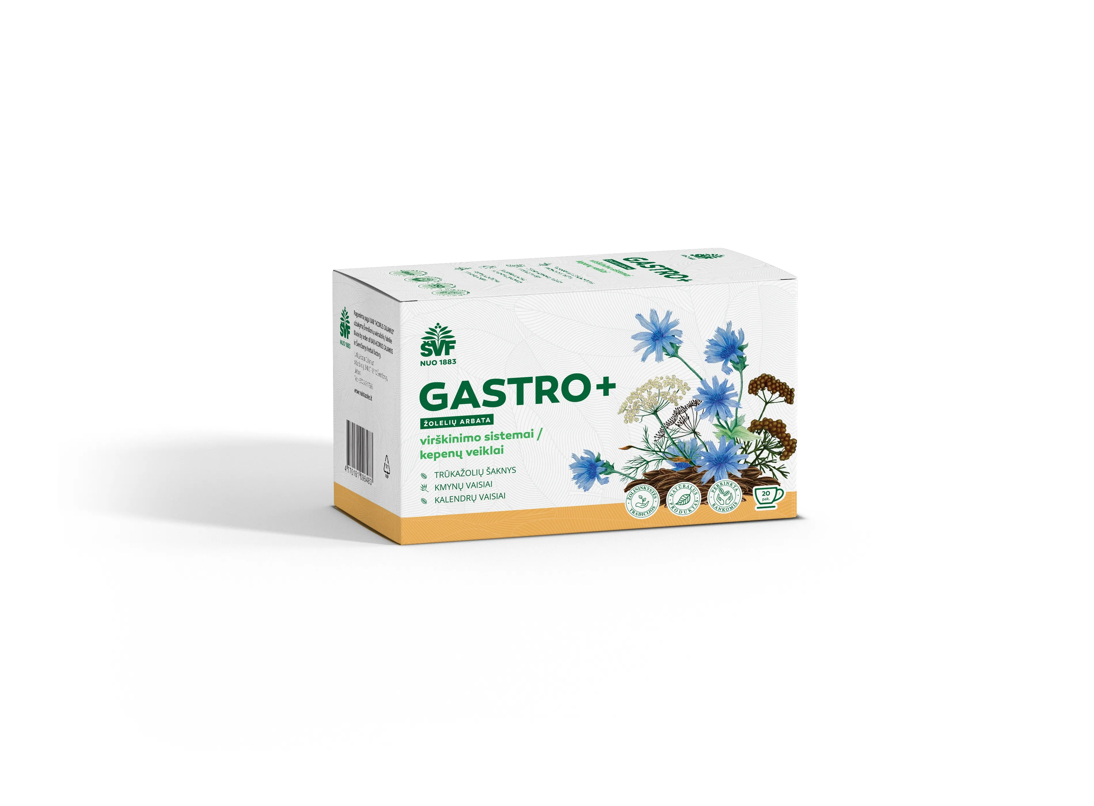 ŠVF žolelių arbata GASTRO+, 2g x N20 -  