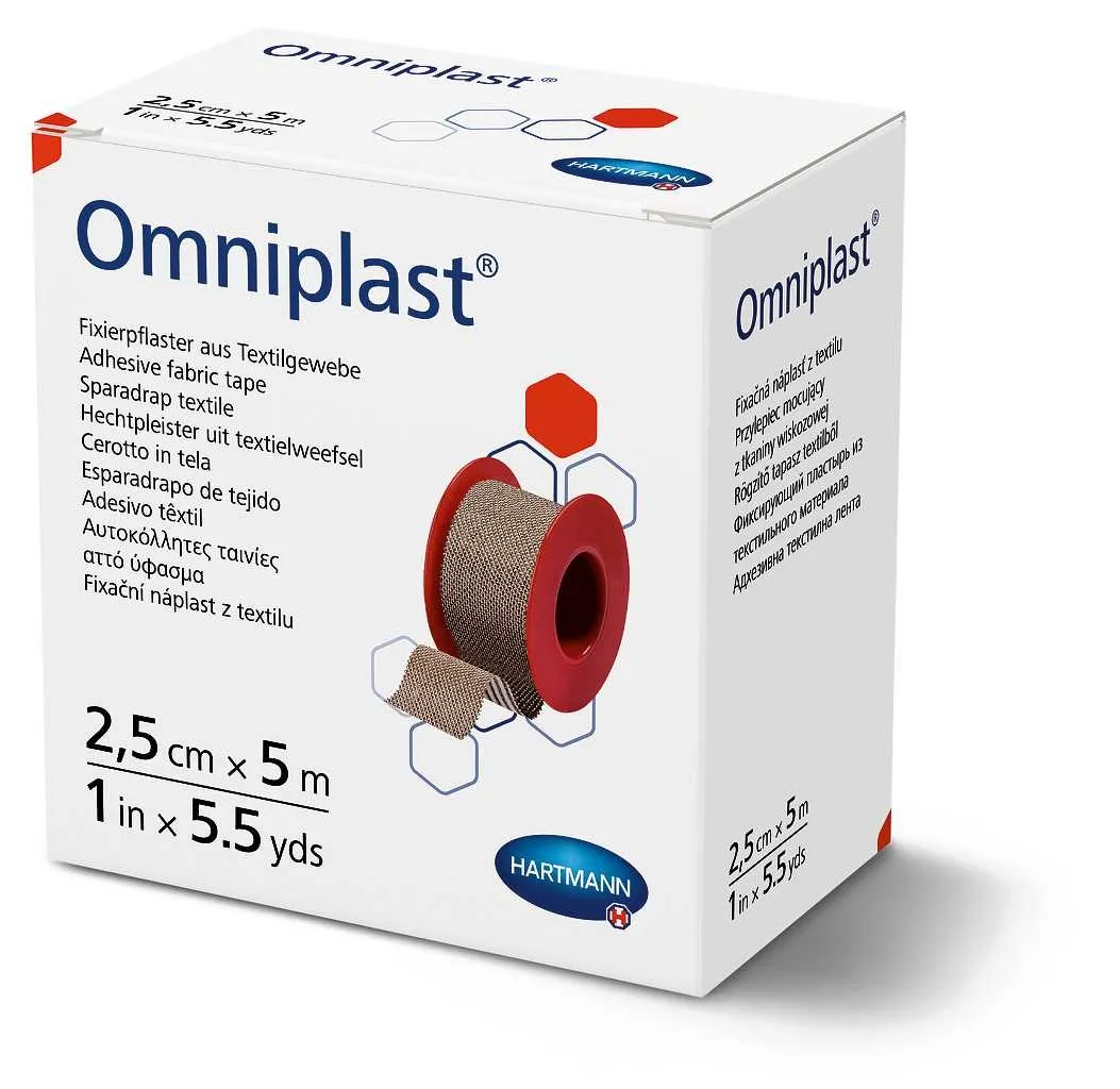 Omniplast pleistras, 2.5cm x 5m,  1vnt. -  