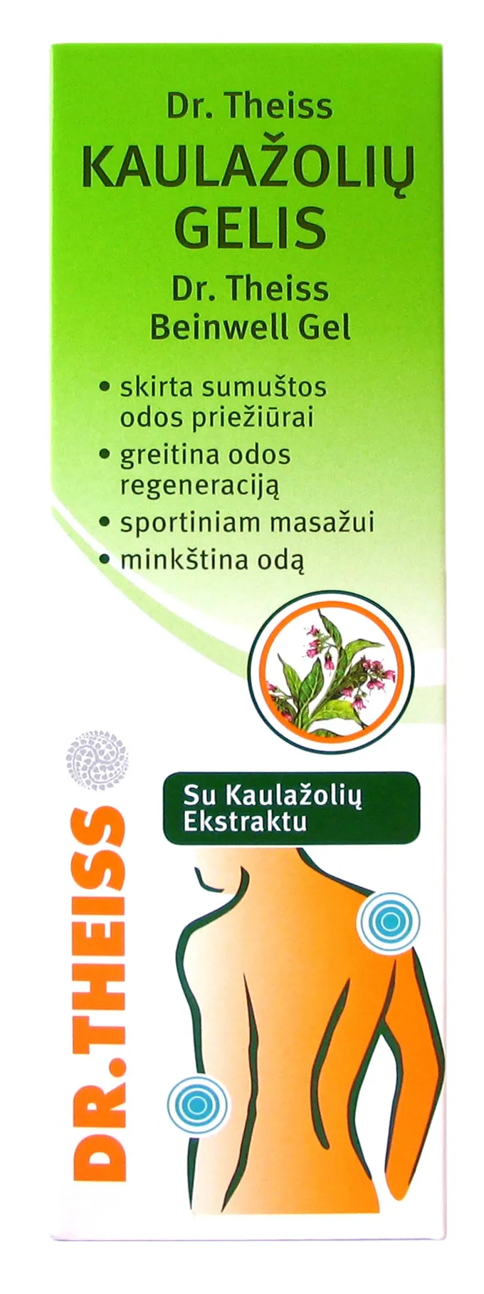 DR. THEISS kaulažolių gelis, 100ml -  