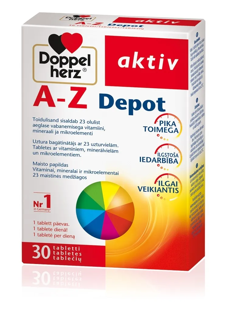 DOPPELHERZ ACTIV A-Z DEPOT, N30 -  