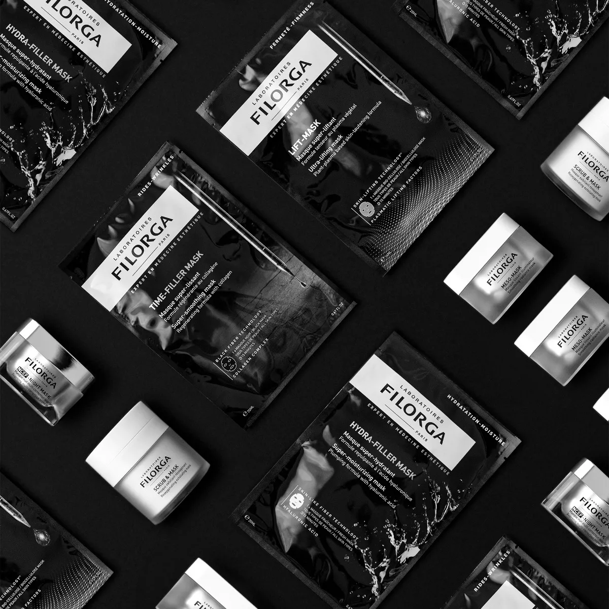 FILORGA priešraukšlinė veidą šviesinanti kaukė MESO-MASK, 50ml -  4
