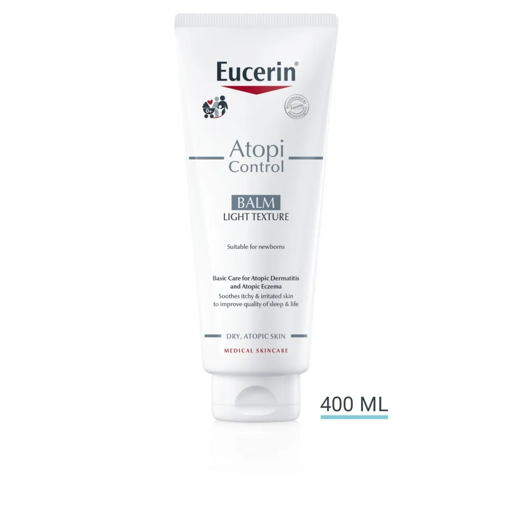 EUCERIN balzamas sausai, atopinei odai ATOPICONTROL, nuo 3 mėn., 400ml -  
