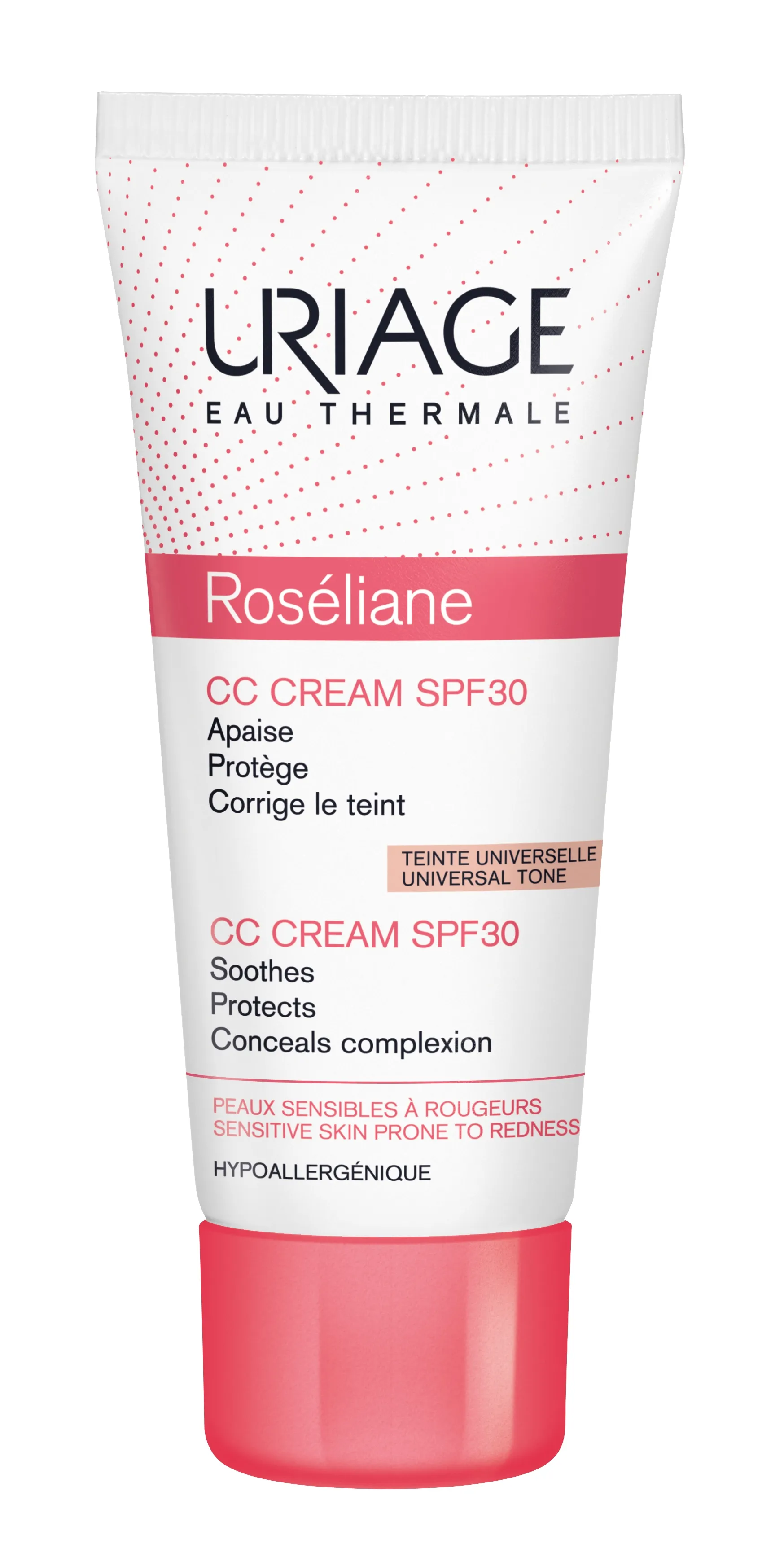 URIAGE universalus toninis  kremas ROSELIANE CC SPF30, 40ml -  