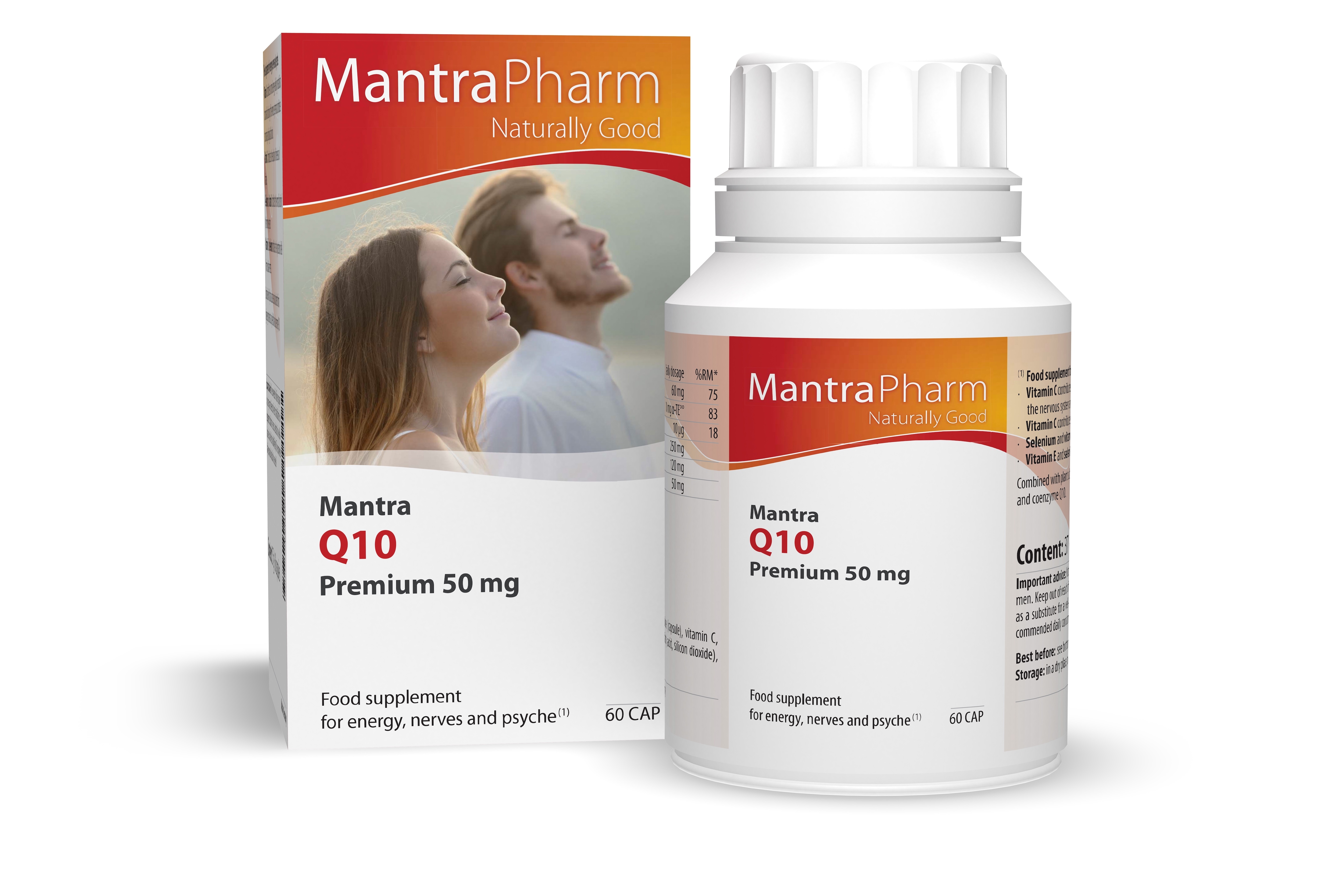MANTRA Q10 PREMIUM 50MG, 60 kapsulių -  