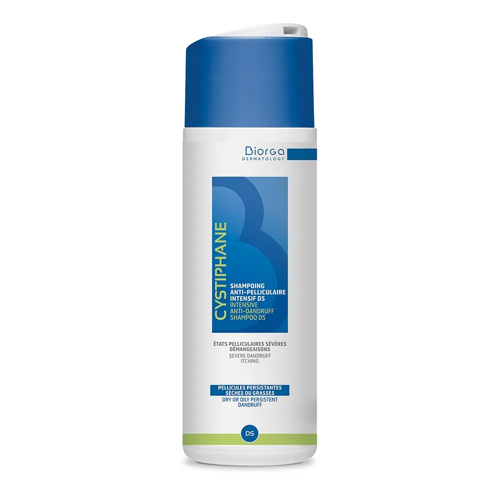 BIORGA šampūnas nuo intensyvaus pleiskanojimo CYSTIPHANE DS, 200ml -  