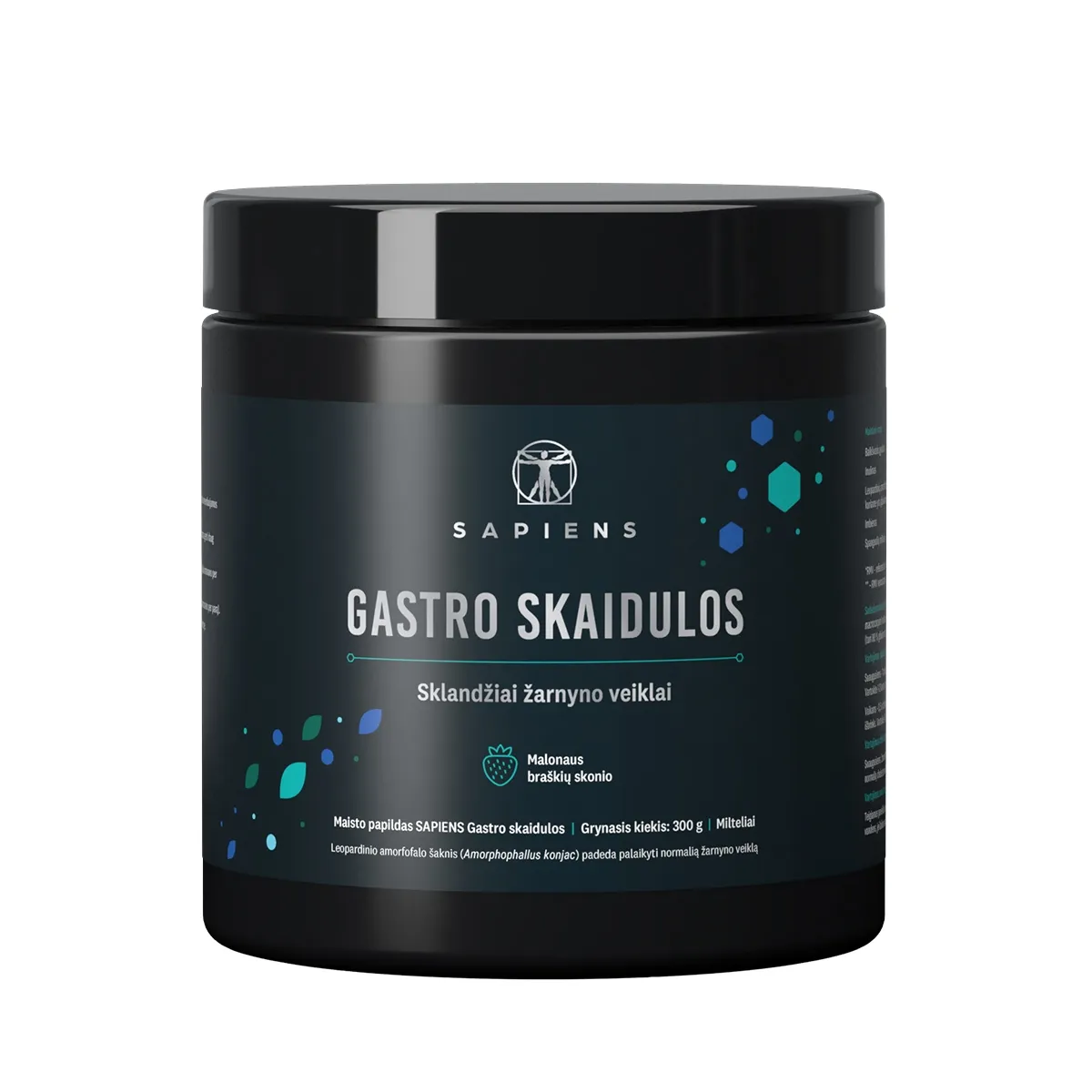 SAPIENS Gastro maistinės skaidulos, 295,8g -  