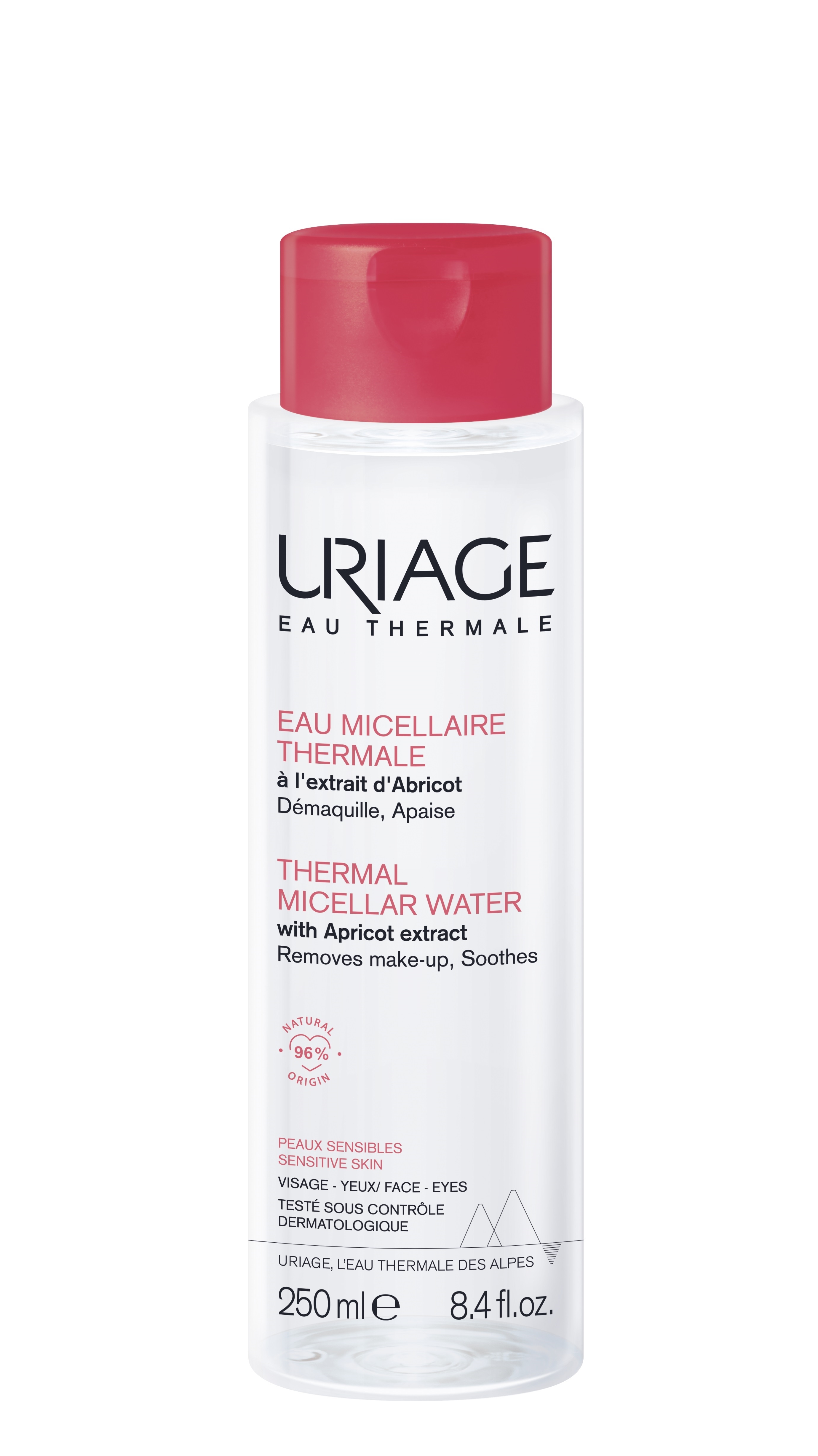 URIAGE micelinis valomasis vanduo jautriai odai, 250ml -  