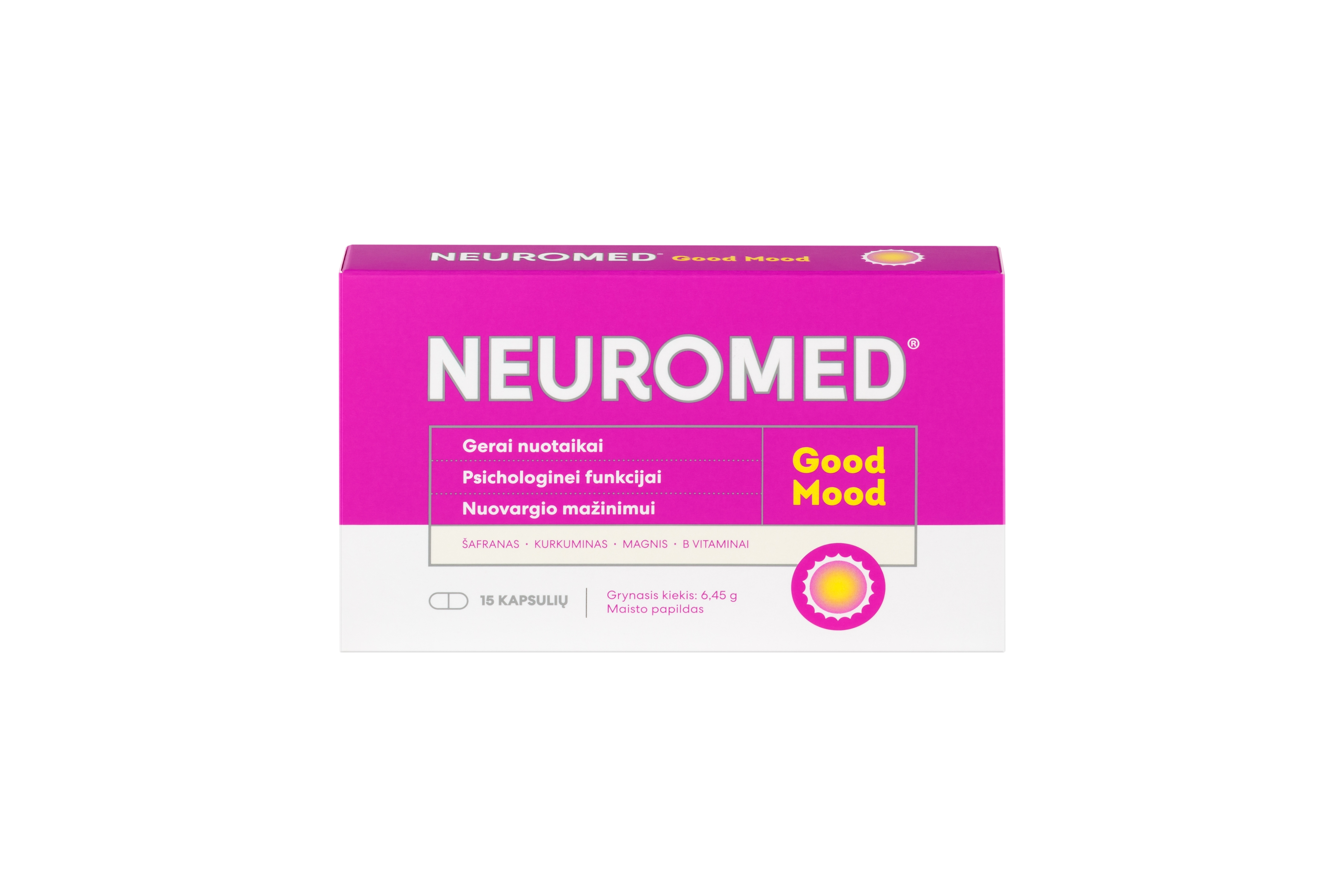 NEUROMED GOOD MOOD, 15 kapsulių -  