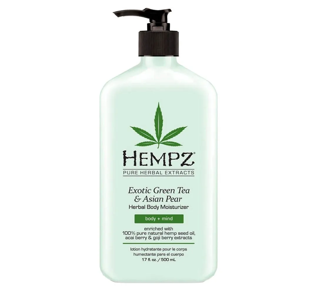 Hempz drėkinantis kūno kremas Exotic Green Tea & Asian Pear, 500ml -  